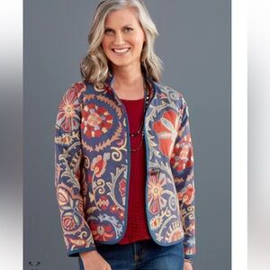 Petalura Reversible Roussillon Jacket Size Medium Like New